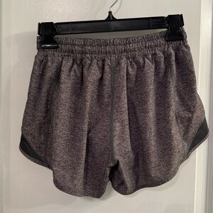 Lululemon Hotty Hot Short II *Long 4" Heather Lux Multi Black Grey